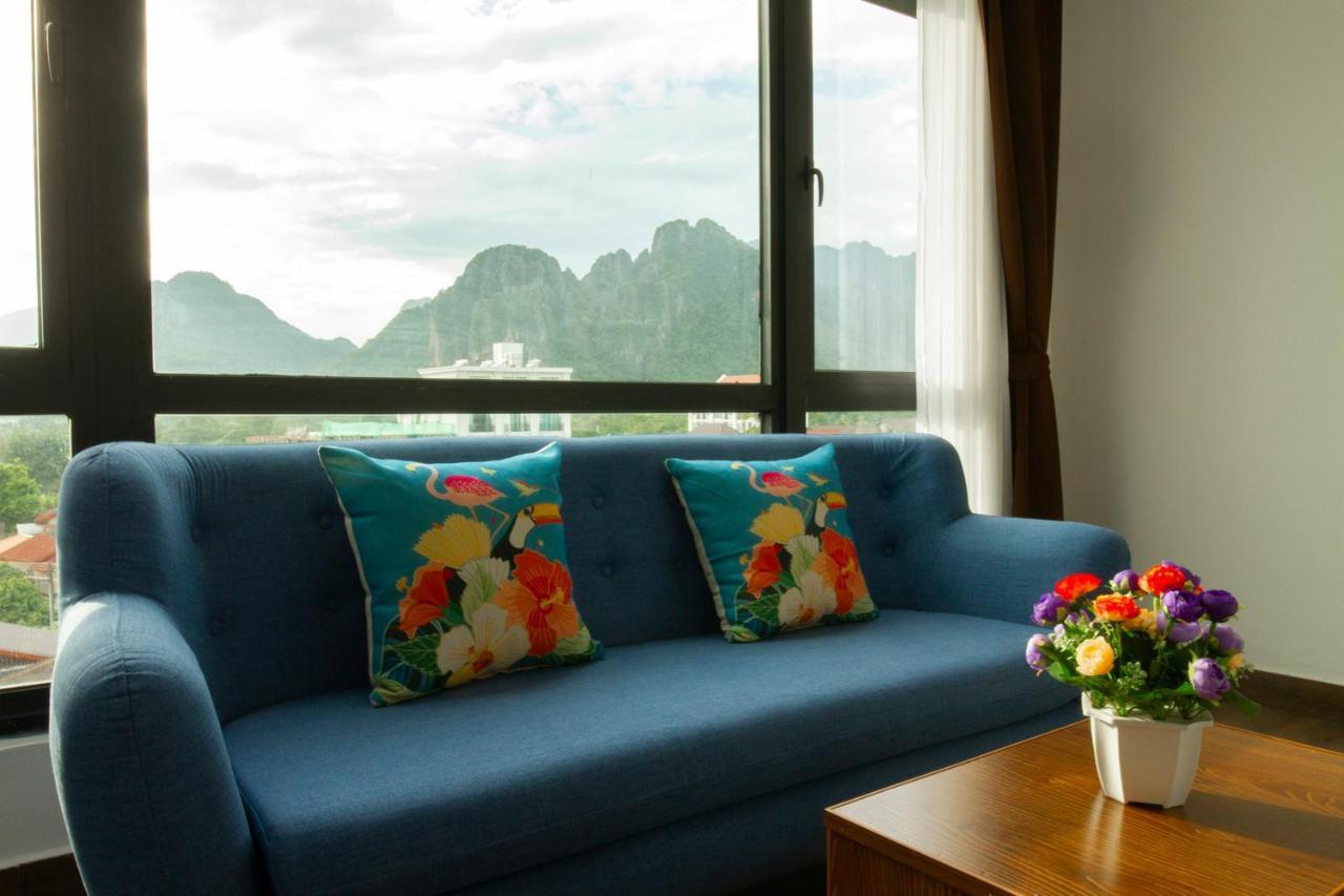 Vang Vieng Topview Hotel المظهر الخارجي الصورة