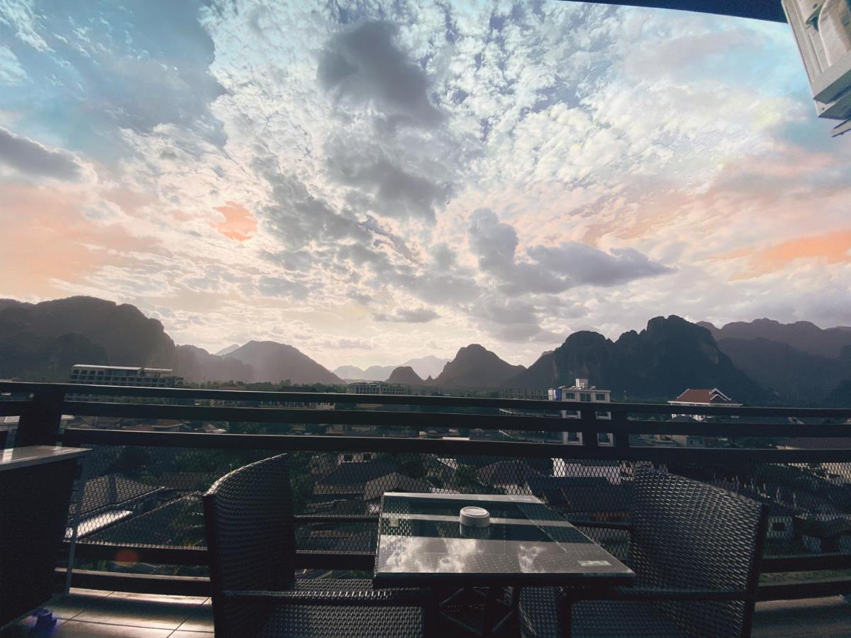 Vang Vieng Topview Hotel المظهر الخارجي الصورة